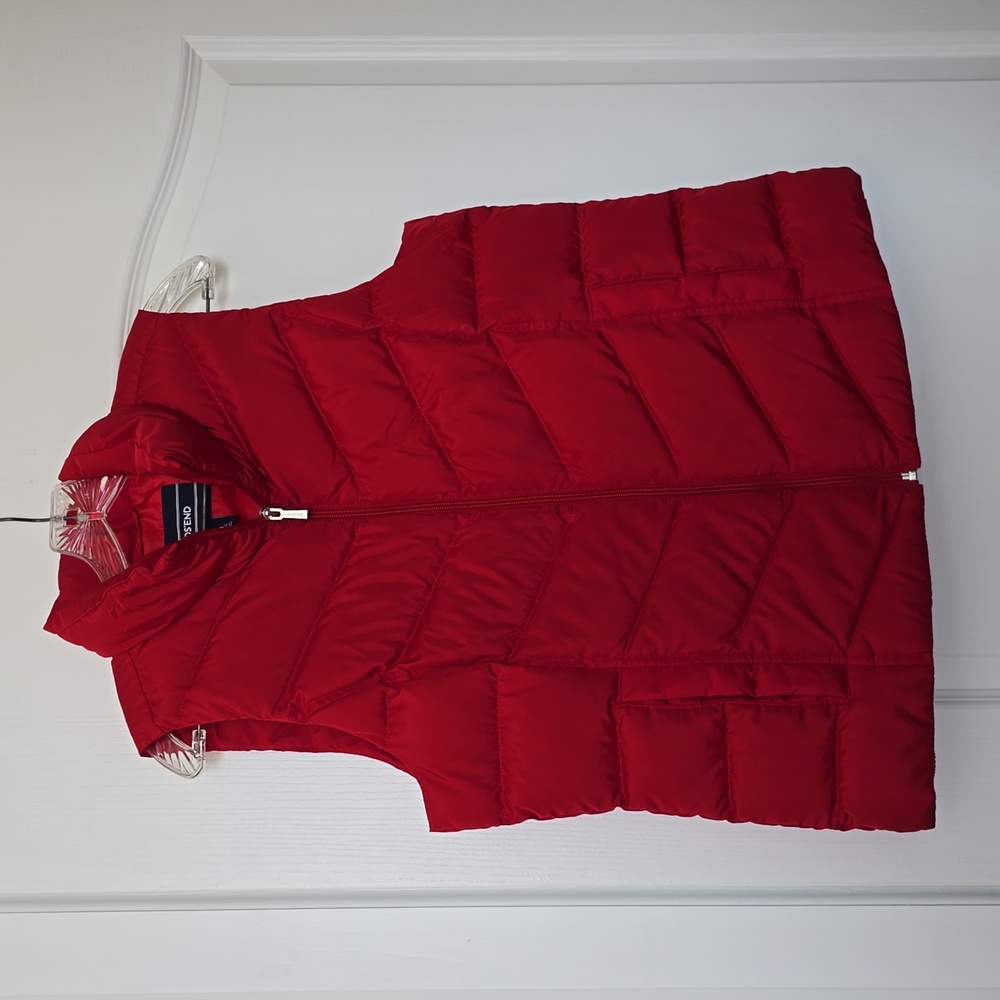 Lands' End Women’s Hyper Dry Down Vest M NWOT